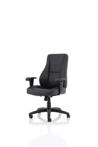 60617DY - Winsor Black Leather Chair No Headrest EX000212