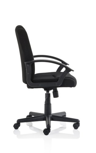 Bella Executive Managers Chair Black Fabric EX000246 Office Chairs 82160DY