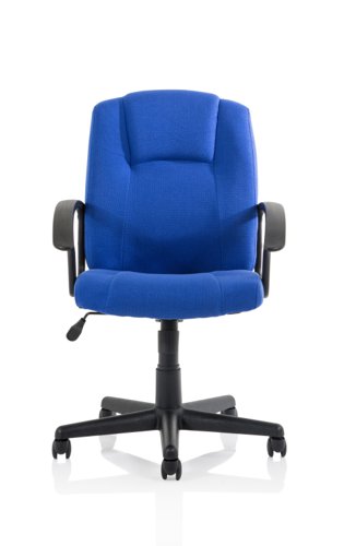 Bella Executive Managers Chair Blue fabric