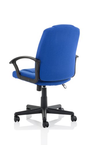 Bella Executive Managers Chair Blue Fabric EX000247 82167DY Buy online at Office 5Star or contact us Tel 01594 810081 for assistance