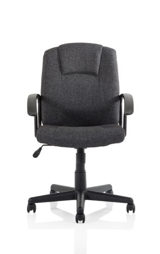 82174DY | Panelled support upholstery give this budget executive chair with built-in tilting action comfort as well as classic styling.  Includes defined lumber curve for extra support.