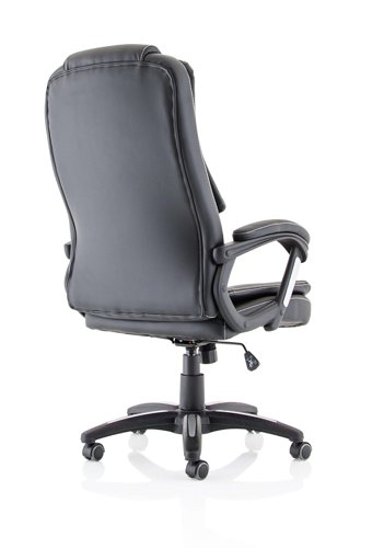 Dakota High Back Black Leather Look Chair  EX000250