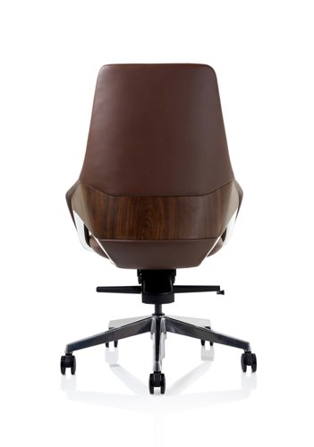 Olive High Back Executive PU Vegan Leather Office Chair Brown - EX000260