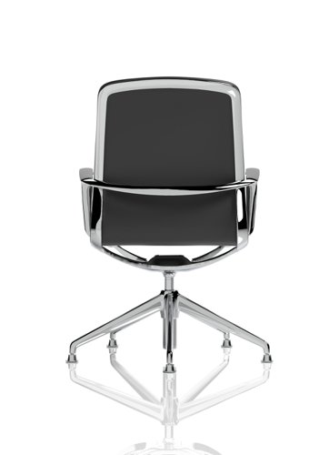 Lucia Executive Chair Chrome Frame With Chrome Glides
