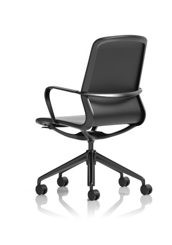 EX000263 | Lucia is a name given to those that bring light to the world around them, let that light shine in to your office space with this executive office chair. Upholstered in a black PU leather that is cleverly complimented by an aluminium frame, arms and 5-star base, the Lucia offers both seat height adjustment and lock tilt backrest to keep you comfortable during even the slowest of days.