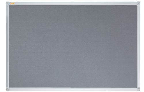FR0036 Felt Pin Board X-tra!Line 60 x 45 CM Grey