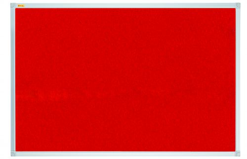 Felt Pin Board X-tra!Line® 120x90cm Red