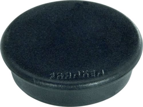 Tacking Magnet Size 24mm Adhesive Force 300g Black 10 Pieces