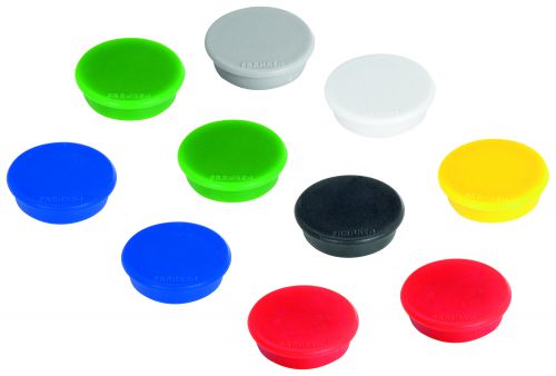 Tacking Magnet Size 32mm Adhesive Force: 800g Various Colours 10 Pieces