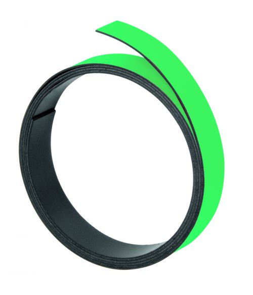 Magnetic Strips 100cm x 10mm Thickness 1mm Green