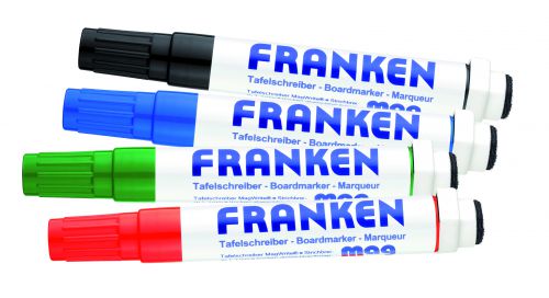 CombiMarkers MagWrite Line Width 1 - 3mm 1 Each In Red Blue Green Black