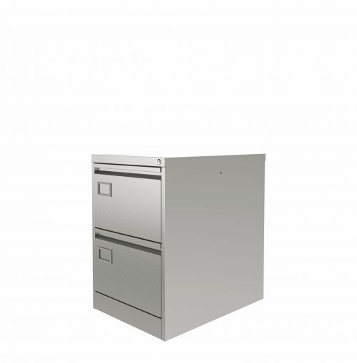 Graviti Plus Contract 2 Drawer Filing Cabinet Goose Grey