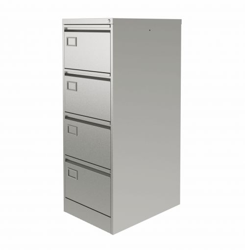 Graviti Plus Contract 4 Drawer Filing Cabinet Goose Grey