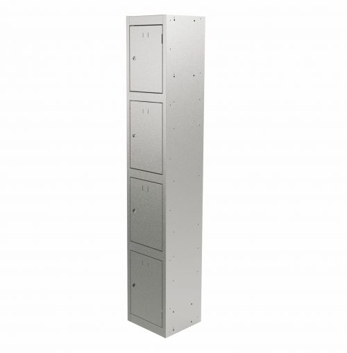 Graviti Plus Contract Locker 4 Door 1800mm High 450 Deep Goose Grey