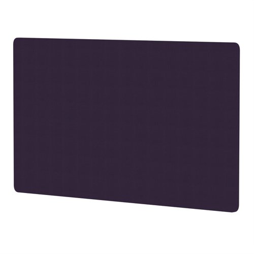 Air Back-to-Back Screen 1400 x 800mm Bespoke Tansy Purple Fabric HA03135