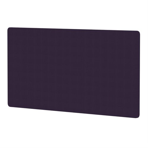 Air Back-to-Back Screen 1600 x 800mm Bespoke Tansy Purple Fabric HA03143