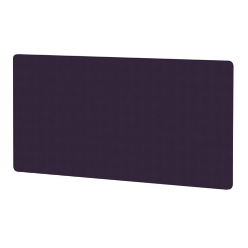 Air Back-to-Back Screen 1800 x 800mm Bespoke Tansy Purple Fabric HA03151