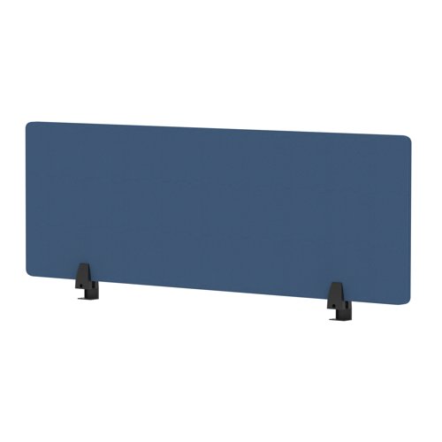 Air Desktop Screen 1200 x 400mm Bespoke Quest Limpet Fabric