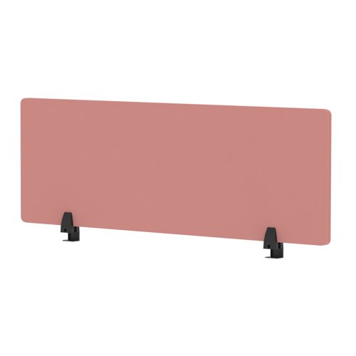 Air Desktop Screen 1200 x 400mm Bespoke Quest Shrimp Fabric