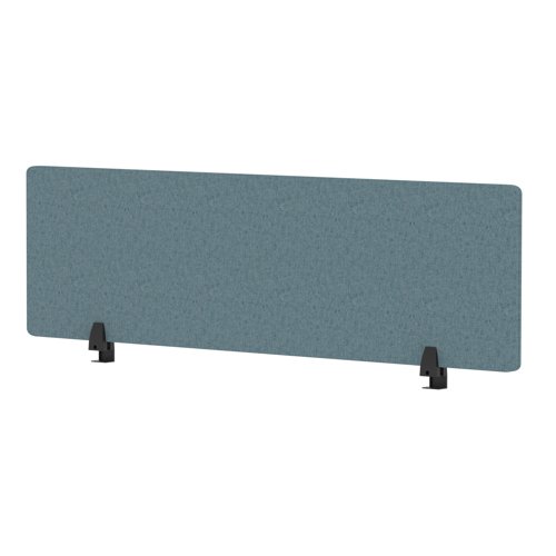 Air Desktop Screen 1400 x 400mm Bespoke Rivet Quench Fabric