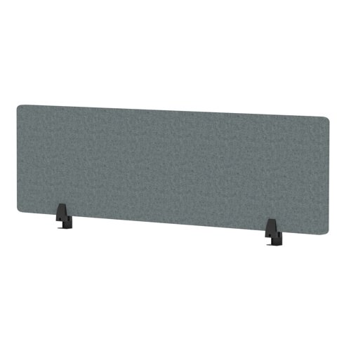 Air Desktop Screen 1400 x 400mm Bespoke Rivet Tensile Fabric