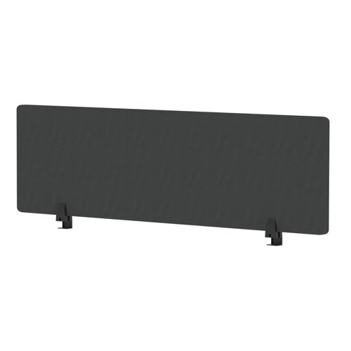 Air Desktop Screen 1400 x 400mm Bespoke Quest Mussel Fabric