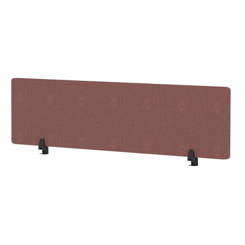 Air Desktop Screen 1600 x 400mm Bespoke Rivet Forge Fabric