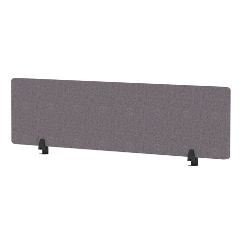 Air Desktop Screen 1600 x 400mm Bespoke Rivet Fuse Fabric