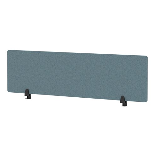 Air Desktop Screen 1600 x 400mm Bespoke Rivet Quench Fabric