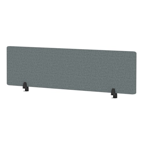 Air Desktop Screen 1600 x 400mm Bespoke Rivet Tensile Fabric