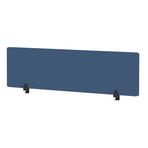 Air Desktop Screen 1600 x 400mm Bespoke Quest Limpet Fabric