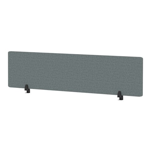 Air Desktop Screen 1800 x 400mm Bespoke Rivet Tensile Fabric