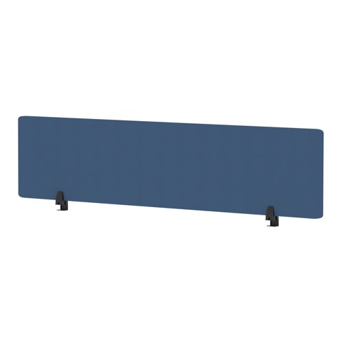 Air Desktop Screen 1800 x 400mm Bespoke Quest Limpet Fabric