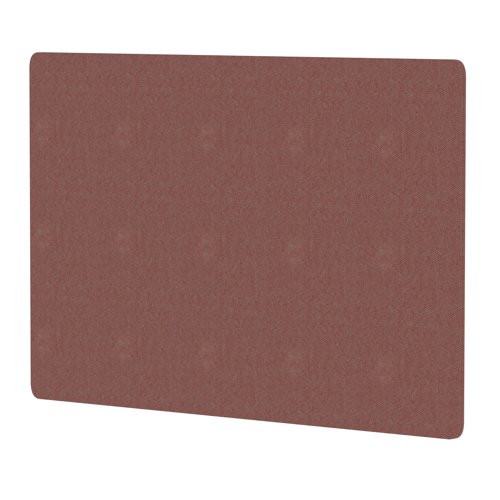 Air Screen for Back-to-Back Desk 1200 x 800mm Bespoke Rivet Forge Fabric