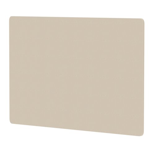 Air Screen for Back-to-Back Desk 1200 x 800mm Bespoke Quest Salt Fabric