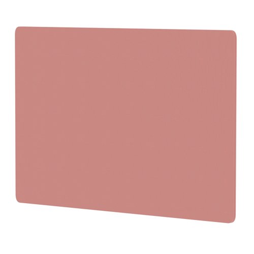 Air Screen for Back-to-Back Desk 1200 x 800mm Bespoke Quest Shrimp Fabric