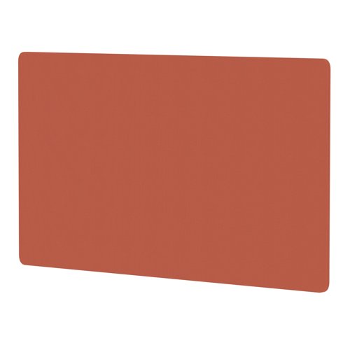 Air Screen for Back-to-Back Desk 1400 x 800mm Bespoke Quest Crab Fabric
