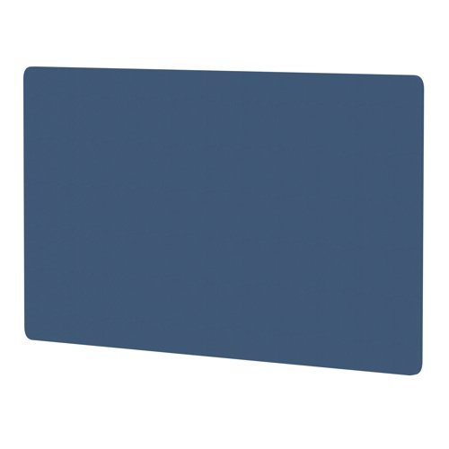 Air Screen for Back-to-Back Desk 1400 x 800mm Bespoke Quest Limpet Fabric
