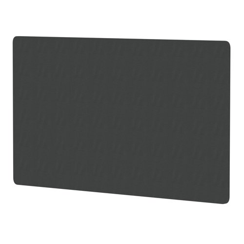 Air Screen for Back-to-Back Desk 1400 x 800mm Bespoke Quest Mussel Fabric