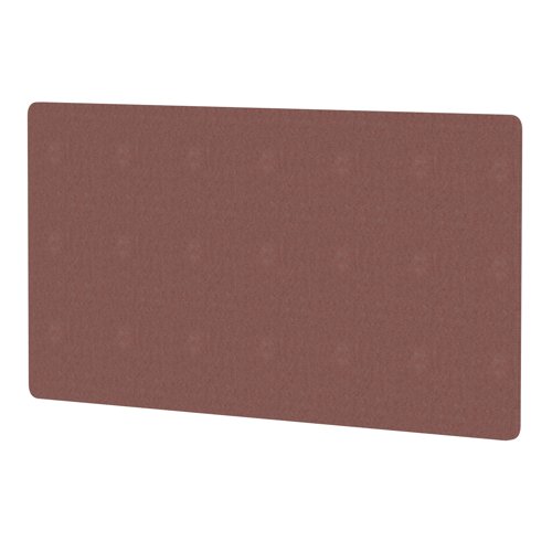 Air Screen for Back-to-Back Desk 1600 x 800mm Bespoke Rivet Forge Fabric