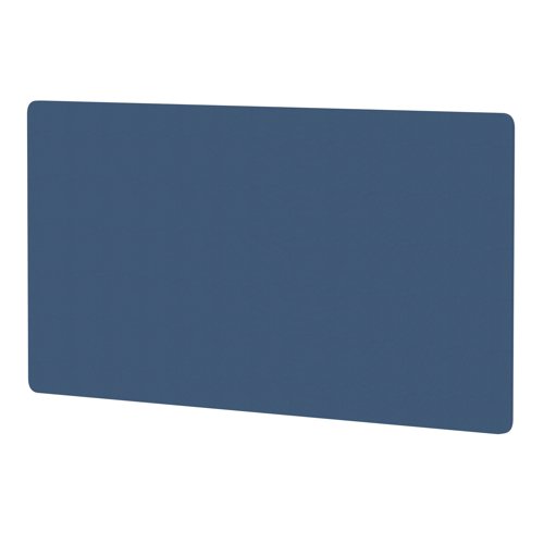 Air Screen for Back-to-Back Desk 1600 x 800mm Bespoke Quest Limpet Fabric
