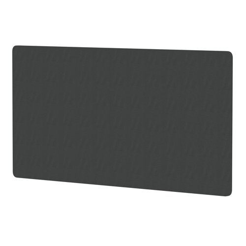 Air Screen for Back-to-Back Desk 1600 x 800mm Bespoke Quest Mussel Fabric