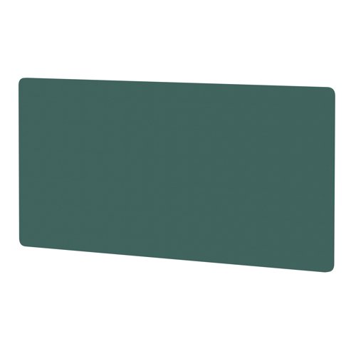 Air Screen for Back-to-Back Desk 1800 x 800mm Bespoke Quest Kelp Fabric