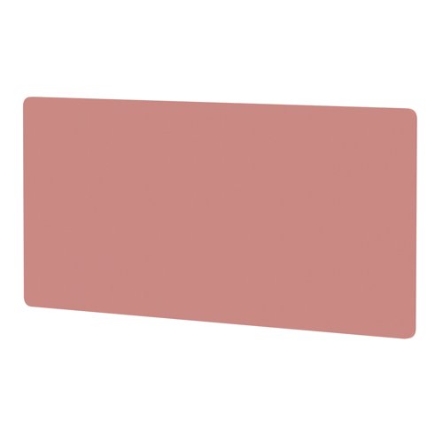 Air Screen for Back-to-Back Desk 1800 x 800mm Bespoke Quest Shrimp Fabric