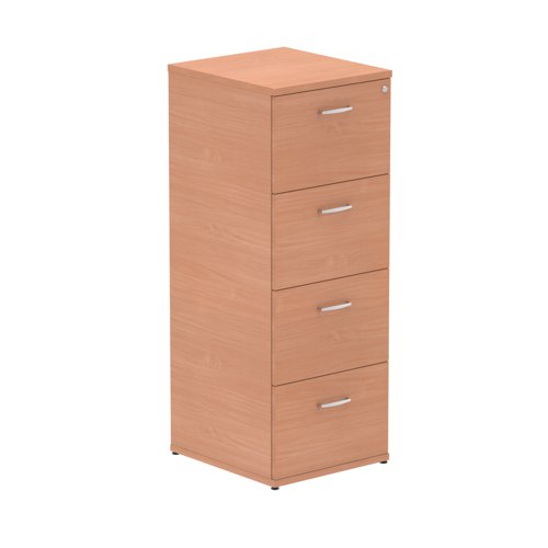 Impulse 4 Drawer Filing Cabinet Beech I000074 Filing Cabinets 62136DY