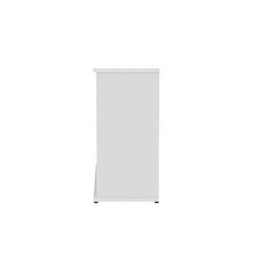 I000169 Impulse 800mm Bookcase White