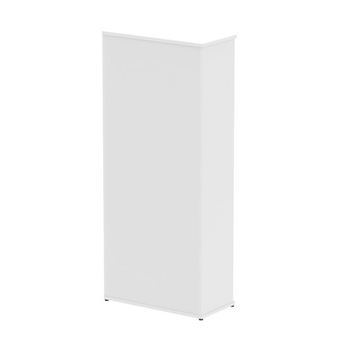 Impulse 2000mm Bookcase White I000172