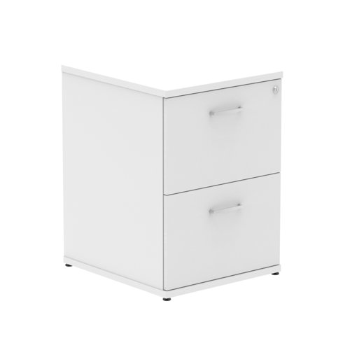 Impulse 2 Drawer Filing Cabinet White I000192 Dynamic