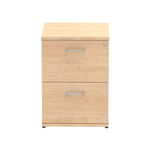 I000252 Impulse 2 Drawer Filing Cabinet Maple