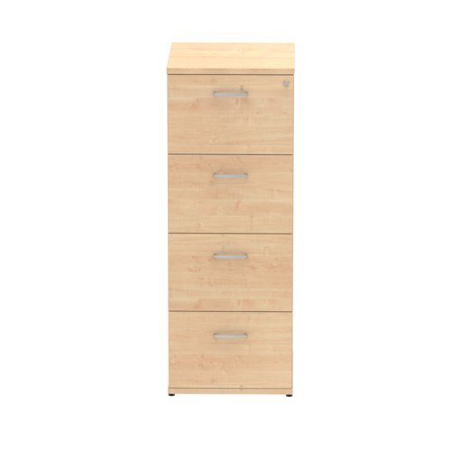 Impulse 4 Drawer Filing Cabinet Maple I000254